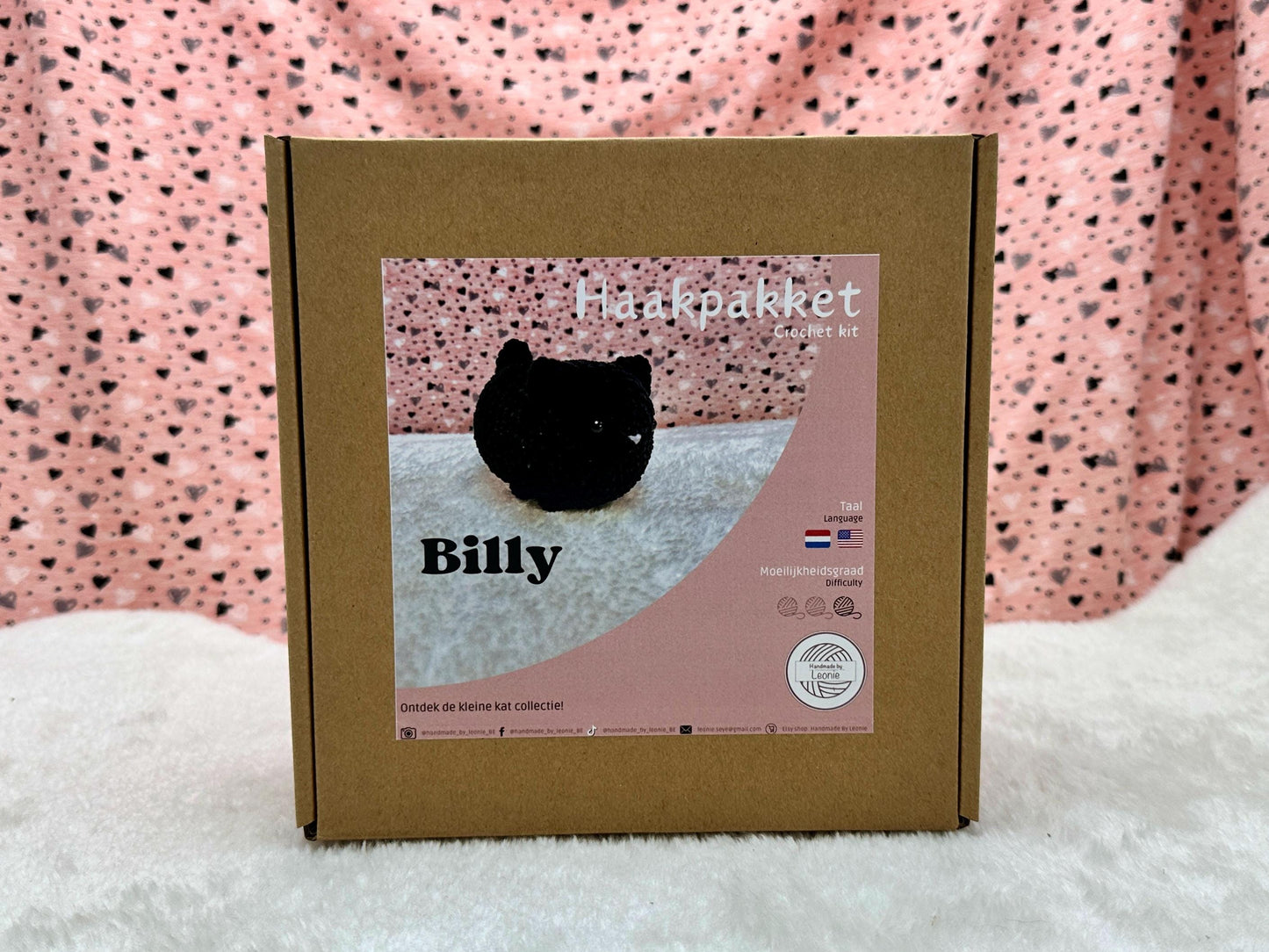 BILLY (Small cat collection) - Haakpakket