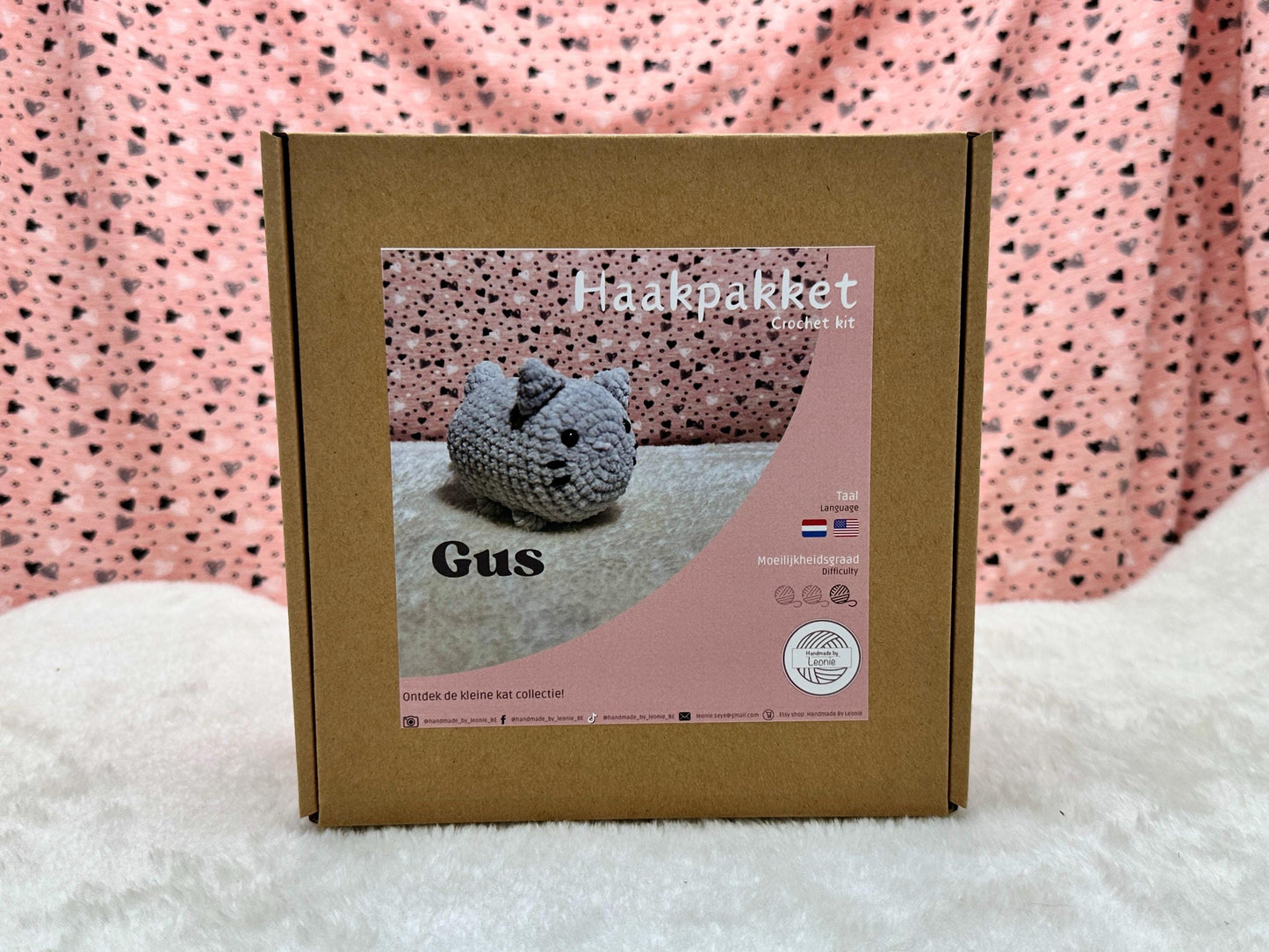 GUS (Small cat collection) - Haakpakket