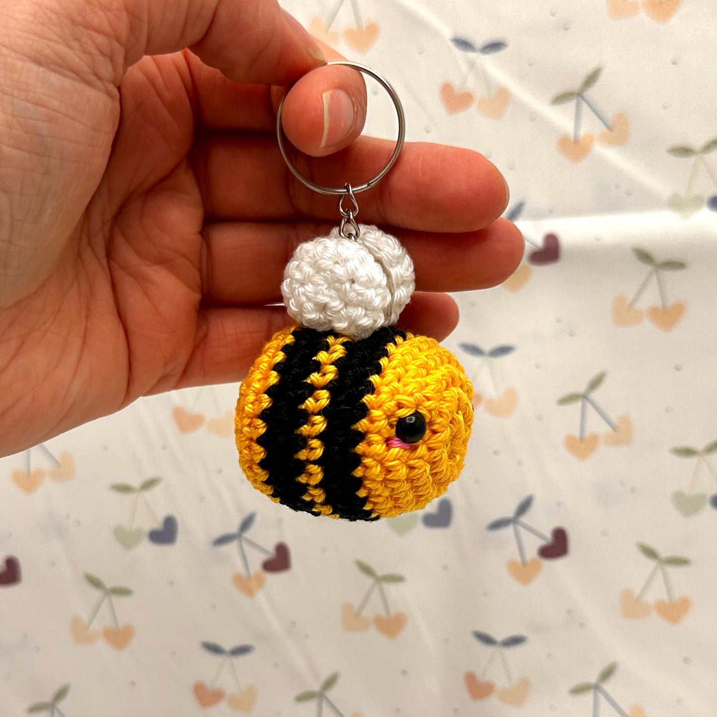 Booping bij (Booping sleutelhanger collectie) - Haakpatroon