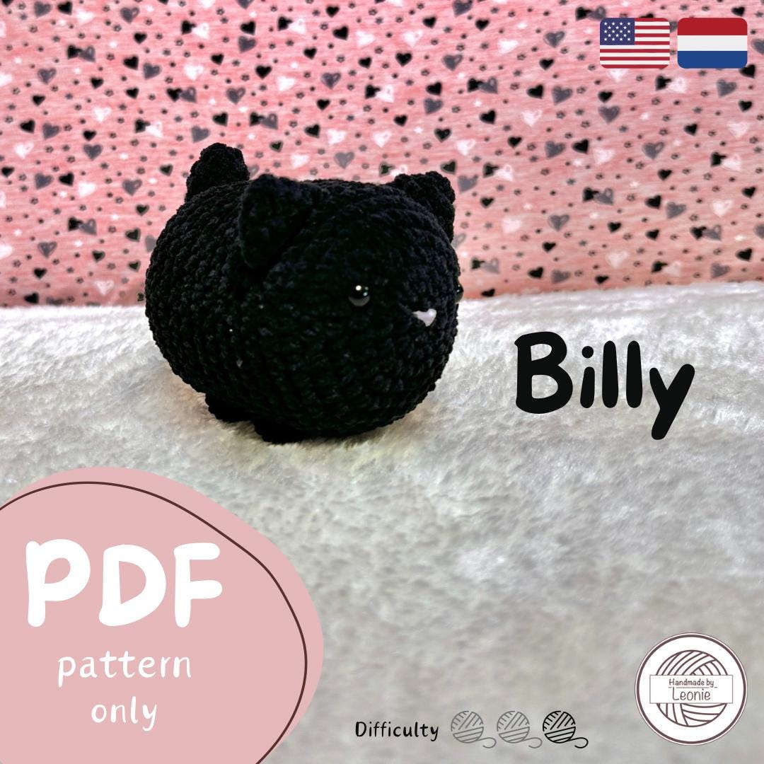 Billy, Blanche and Gus (Small cat collection) - Haakpatroon