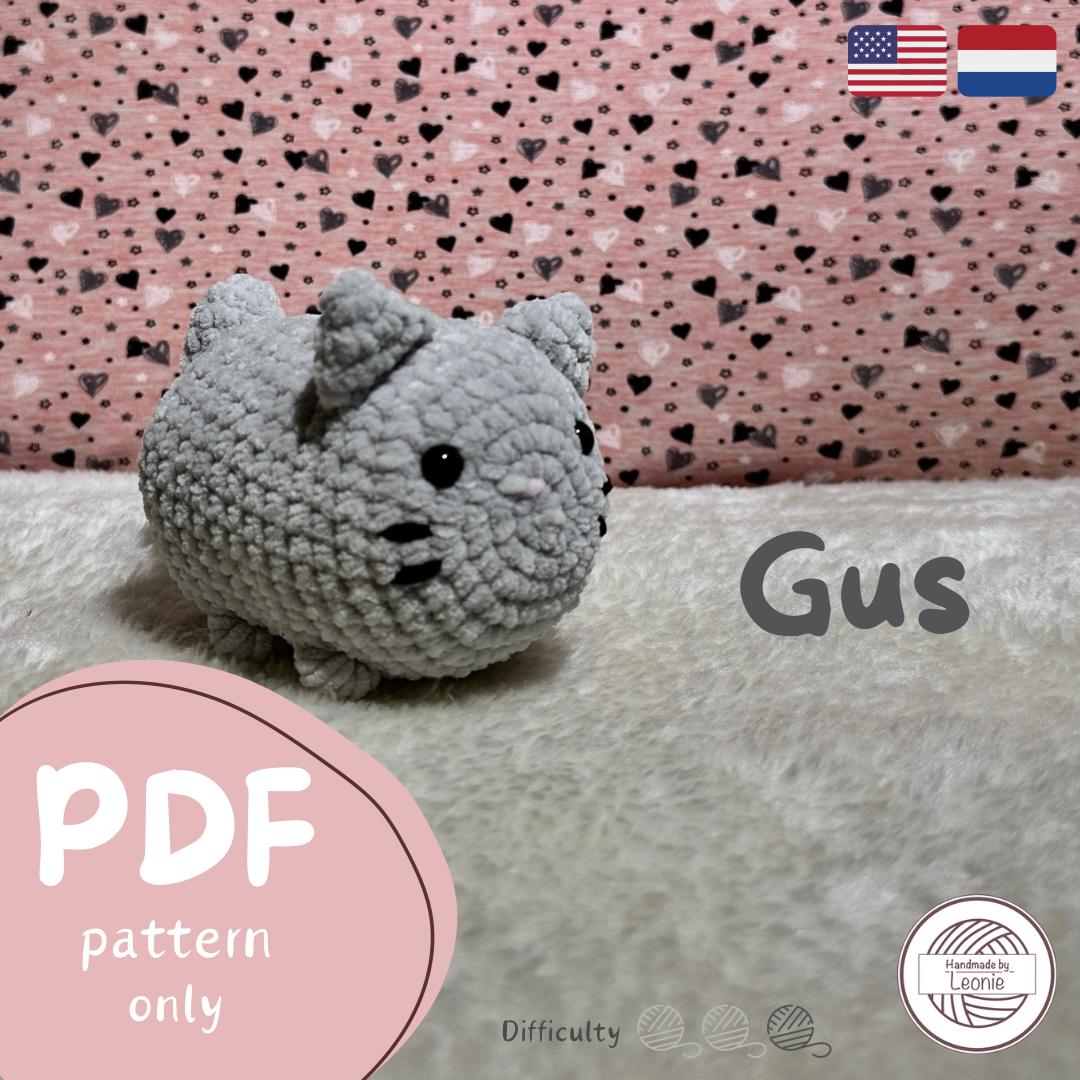 Billy, Blanche and Gus (Small cat collection) - Haakpatroon