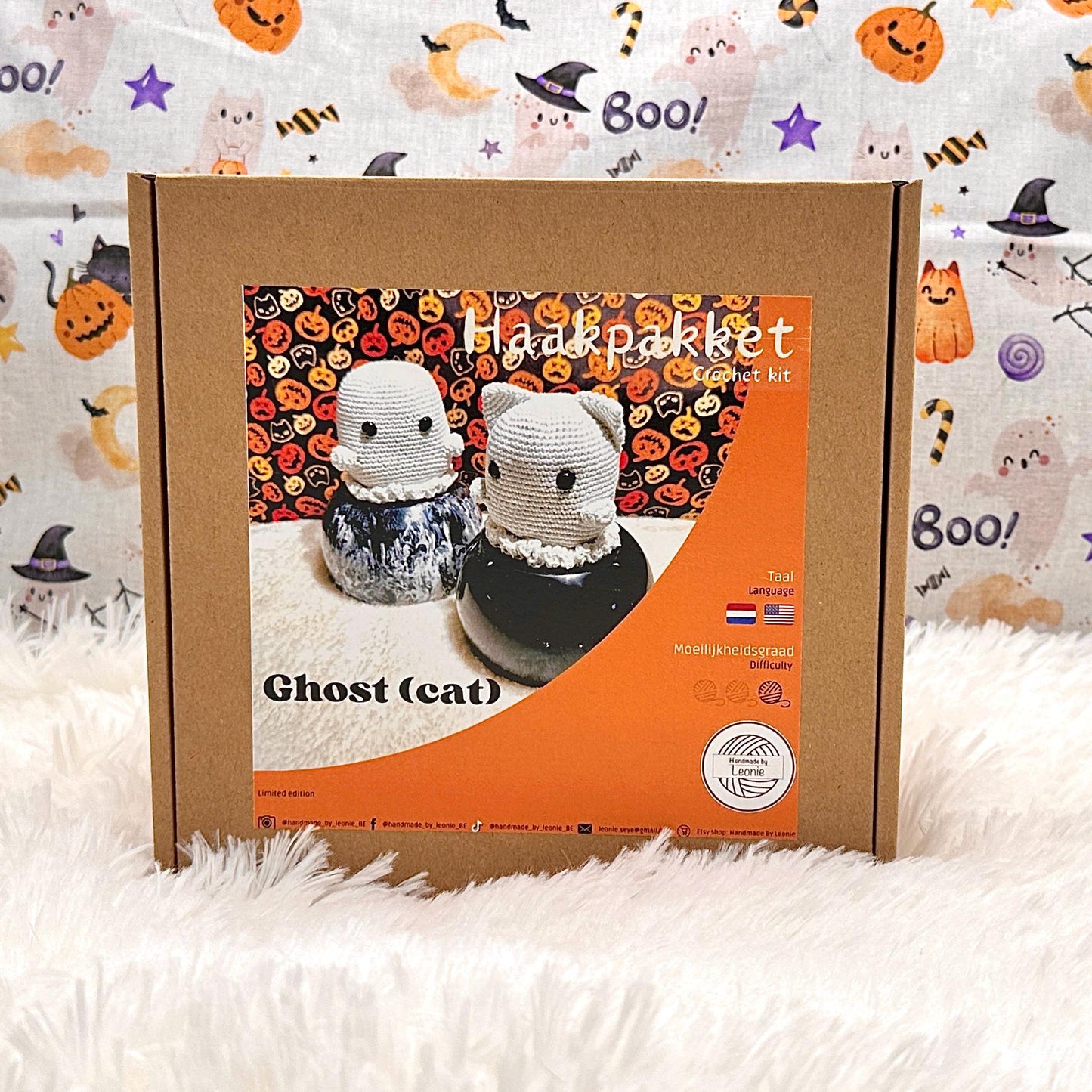 Geest (met kattenoren) (Halloween collectie) - Haakpakket