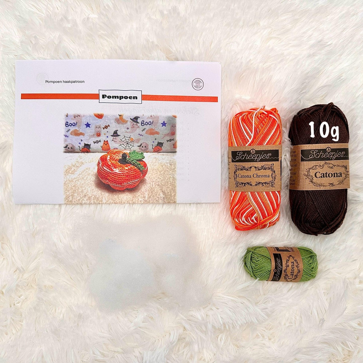 Pompoen (Halloween collectie) - Haakpakket