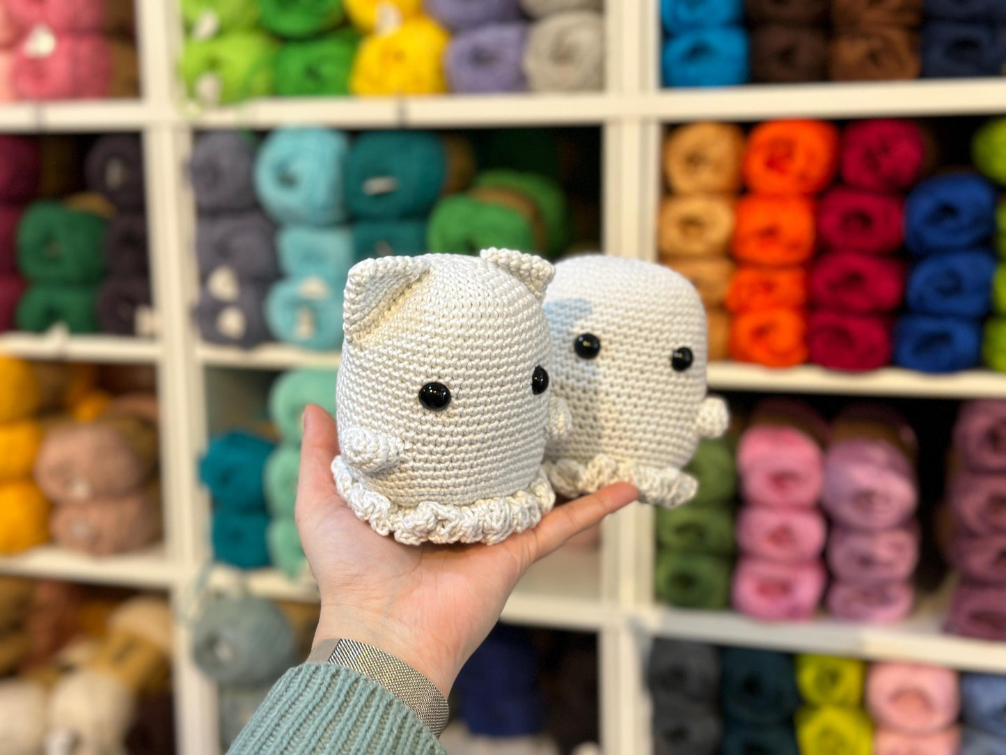 Geest (met kattenoren) (Halloween collectie) - Haakpatroon