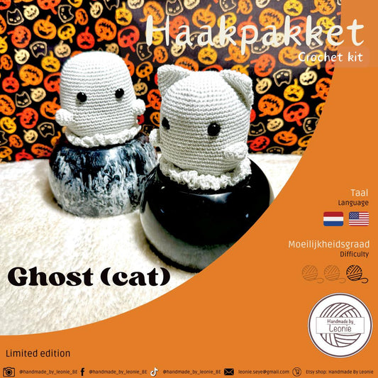 Geest (met kattenoren) (Halloween collectie) - Haakpakket