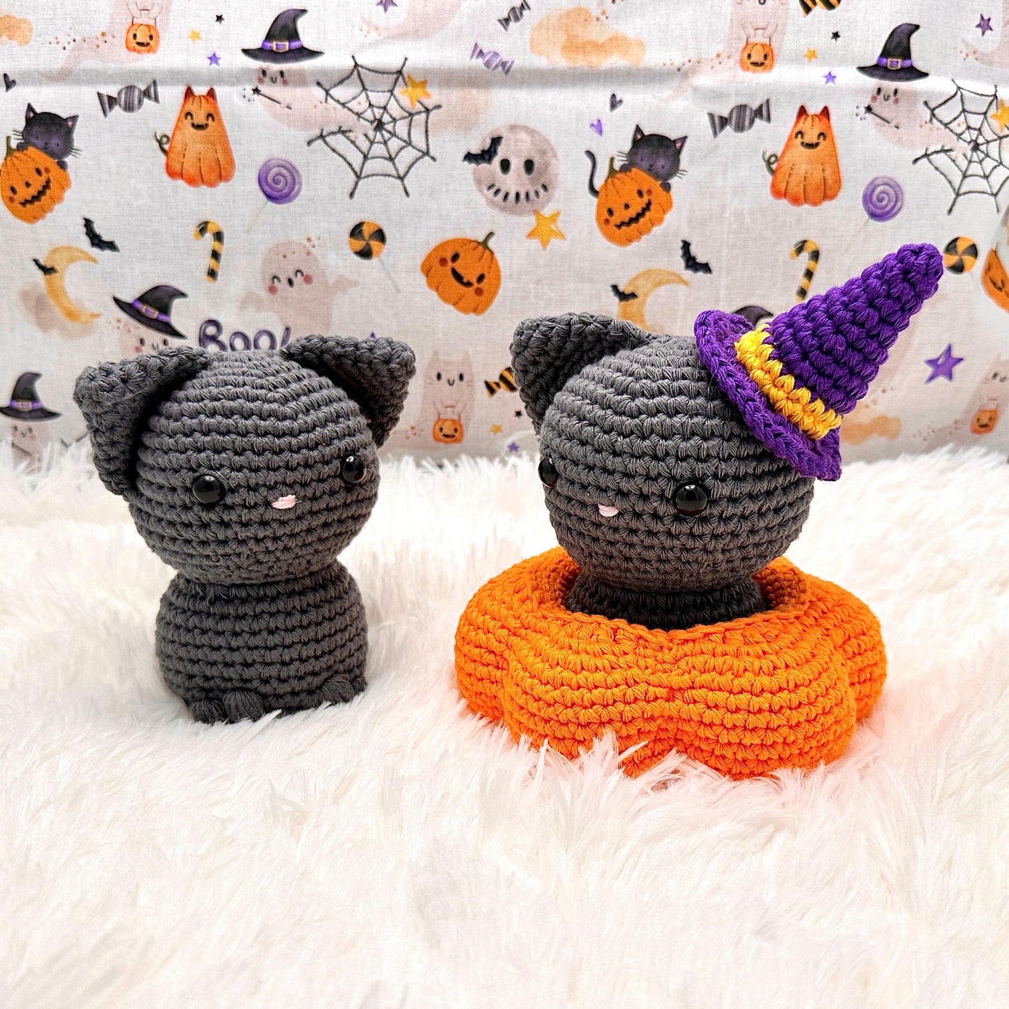 Kat in pompoen (If it fits, I sits collectie) - Haakpatroon