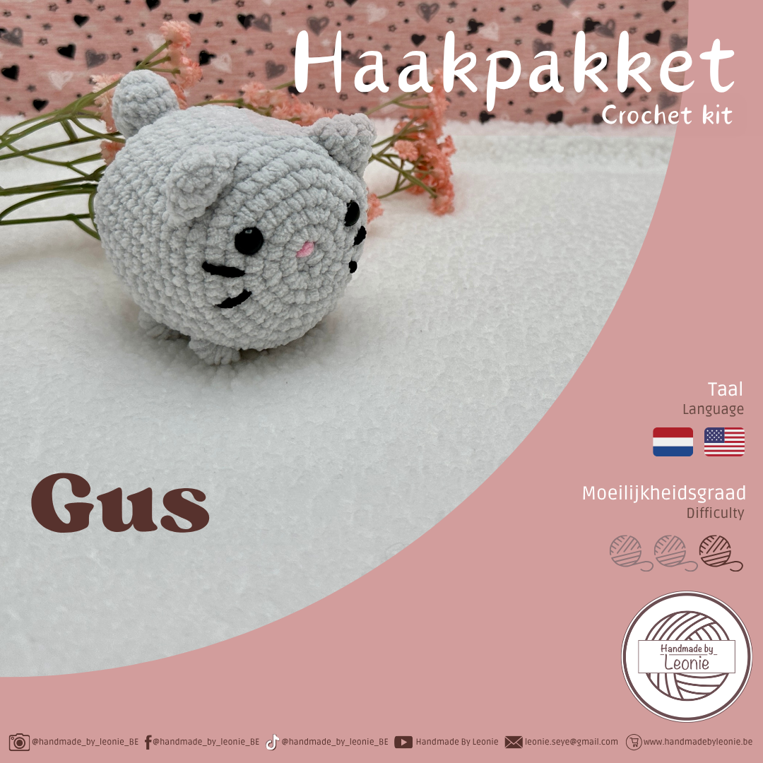 GUS (Small cat collection) - Haakpakket
