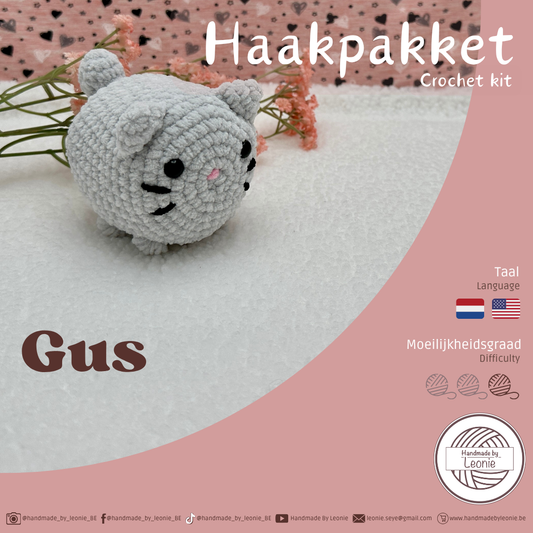 GUS (Small cat collection) - Haakpakket