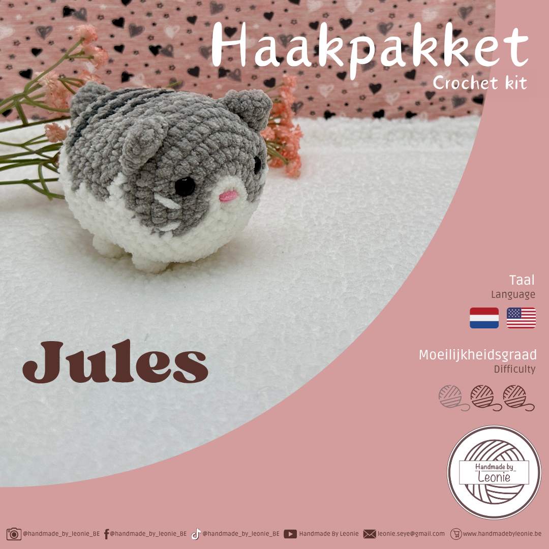 JULES (Small cat collection) - Haakpakket