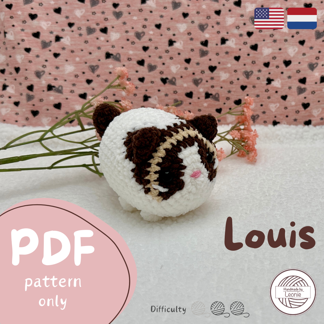 LOUIS (Small cat collection) - Haakpatroon