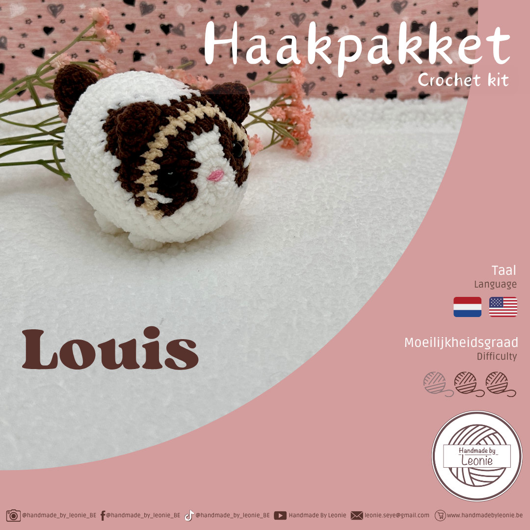 LOUIS (Small cat collection) - Haakpakket