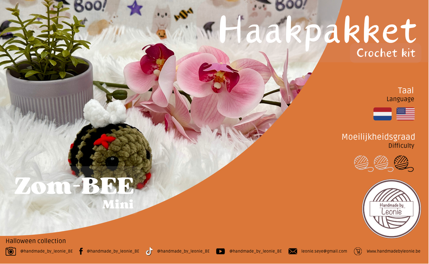 Zom-BEE (Mini) (Halloween collectie) - Haakpakket