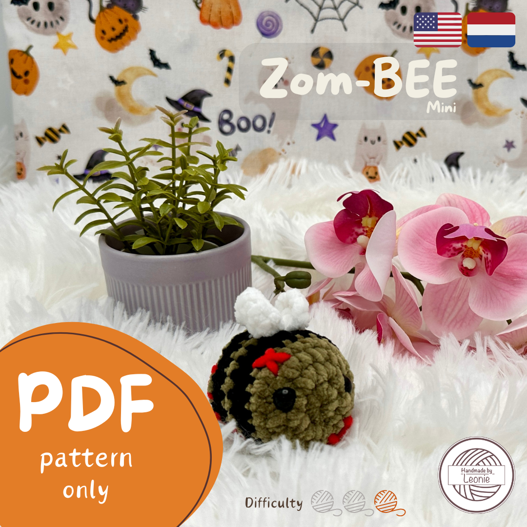Zom-BEE (Mini) (Halloween collectie) - Haakpatroon