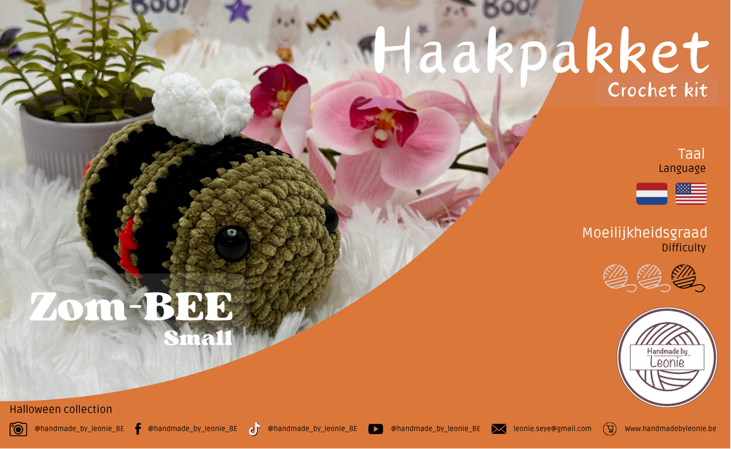 Zom-BEE (Small) (Halloween collectie)- Haakpakket