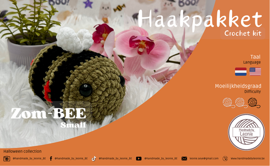 Zom-BEE (Small) (Halloween collectie)- Haakpakket