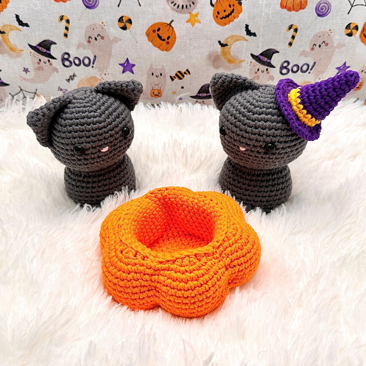 Kat in pompoen (If it fits, I sits collectie) - Haakpatroon