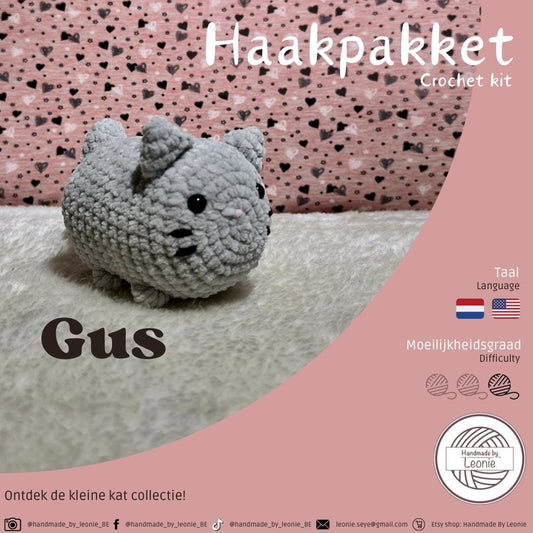 GUS (Small cat collection) - Haakpakket