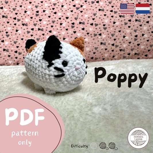 POPPY (Small cat collection) - Haakpatroon